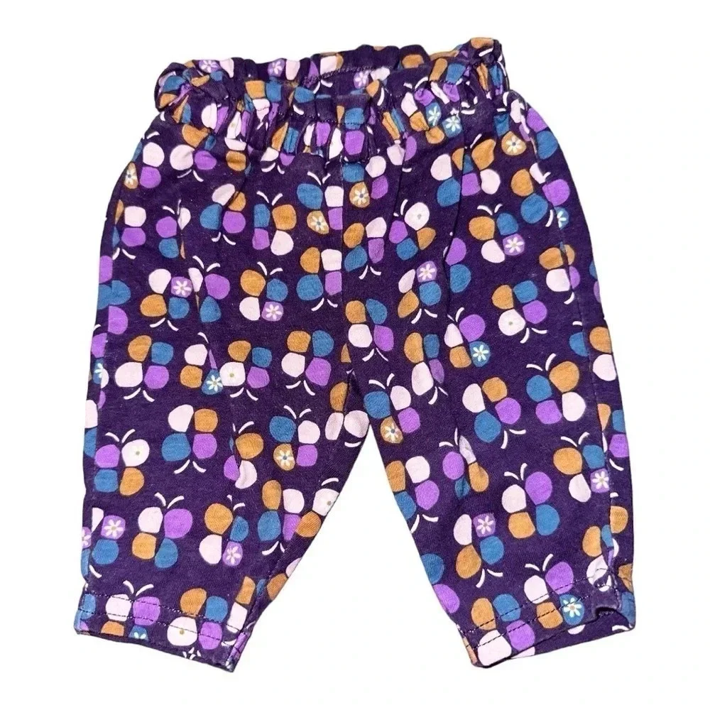 Baby Carter’s 2-Piece Butterfly Bodysuit and Pant Set size NB
